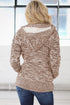 Long Sleeve Button-Up Hooded Cardigans